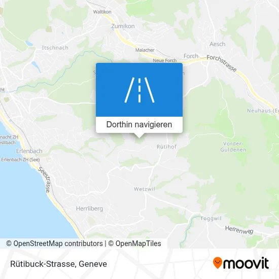 Rütibuck-Strasse Karte