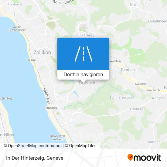 In Der Hinterzelg Karte