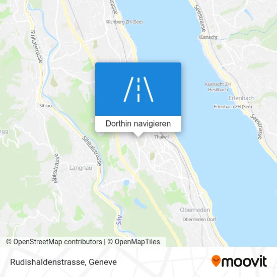Rudishaldenstrasse Karte