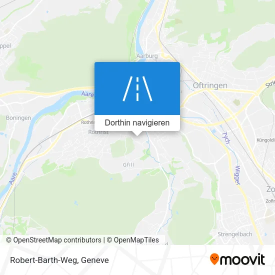 Robert-Barth-Weg Karte