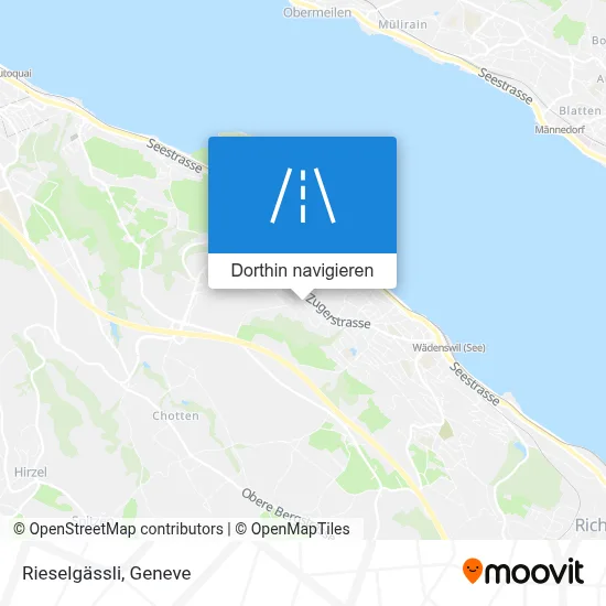 Rieselgässli Karte