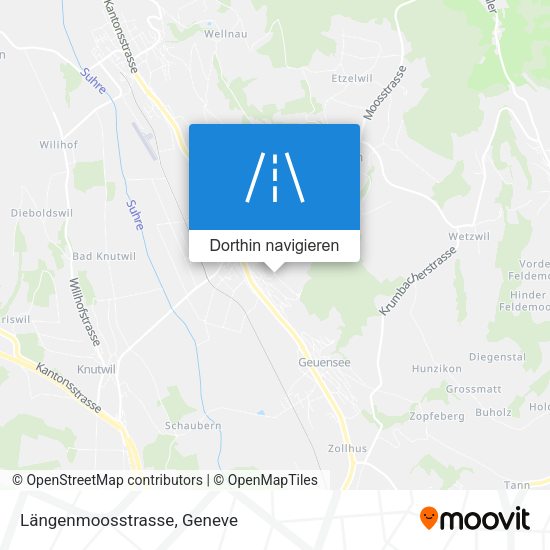 Längenmoosstrasse Karte