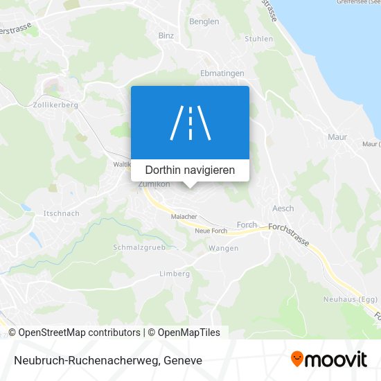 Neubruch-Ruchenacherweg Karte