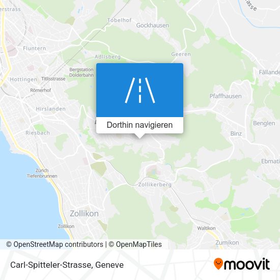 Carl-Spitteler-Strasse Karte