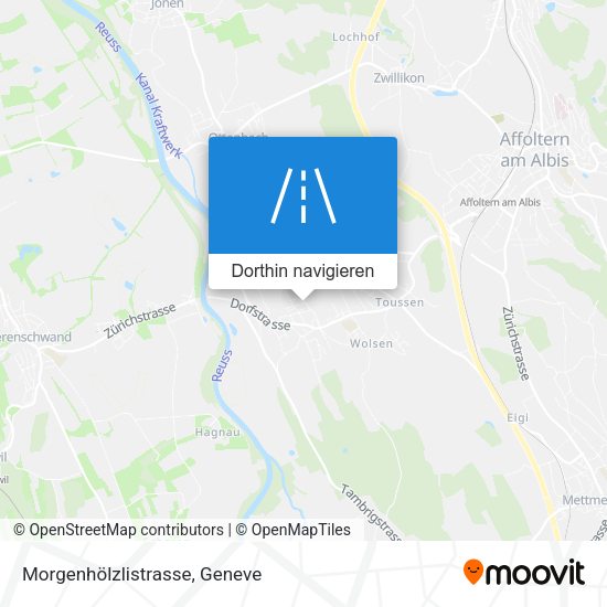 Morgenhölzlistrasse Karte
