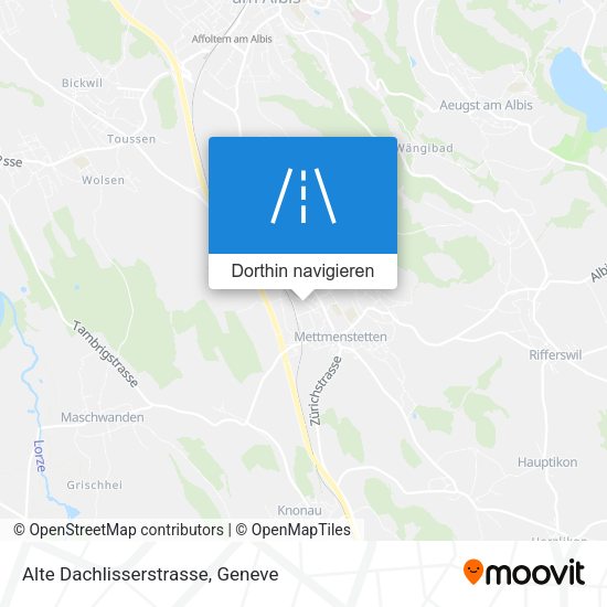 Alte Dachlisserstrasse Karte