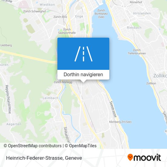 Heinrich-Federer-Strasse Karte