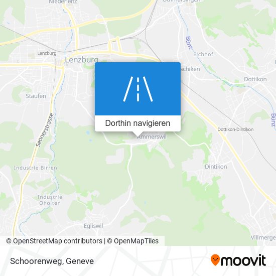 Schoorenweg Karte