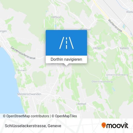 Schlüsselackerstrasse Karte