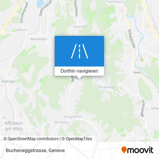 Bucheneggstrasse Karte
