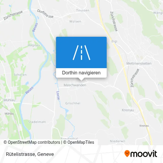 Rütelistrasse Karte