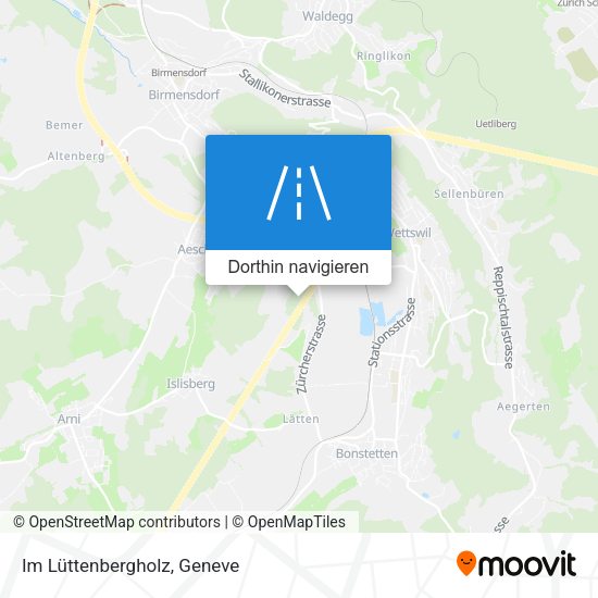 Im Lüttenbergholz Karte