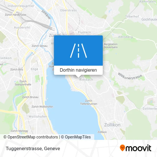 Tuggenerstrasse Karte