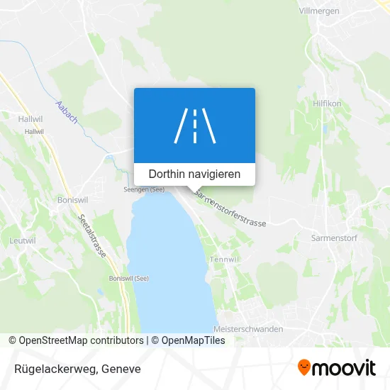 Rügelackerweg Karte