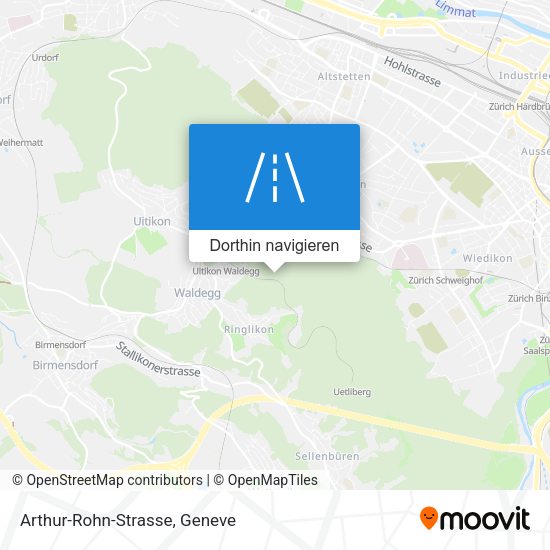 Arthur-Rohn-Strasse Karte