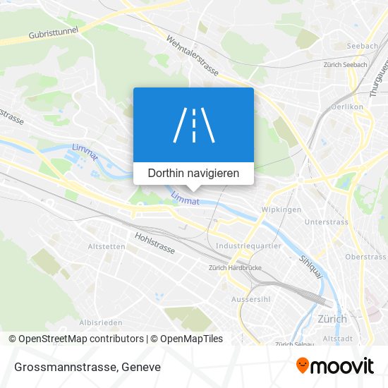 Grossmannstrasse Karte