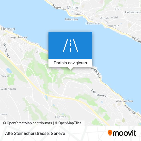 Alte Steinacherstrasse Karte