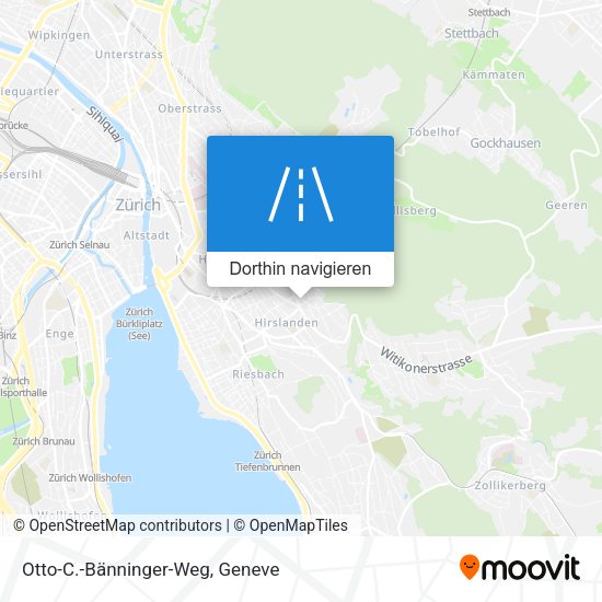 Otto-C.-Bänninger-Weg Karte