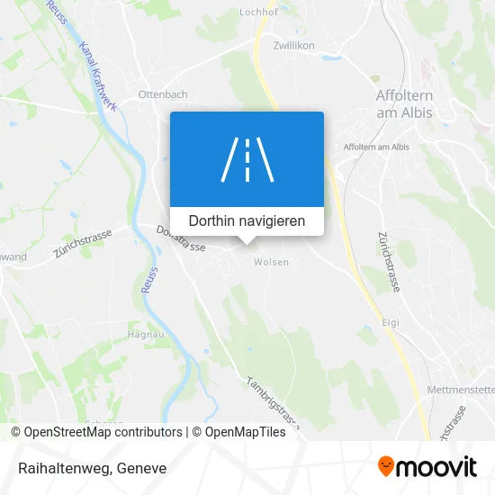 Raihaltenweg Karte