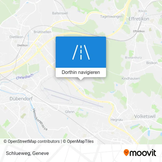 Schlueweg Karte