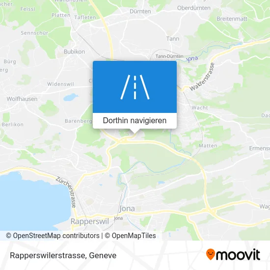 Rapperswilerstrasse Karte
