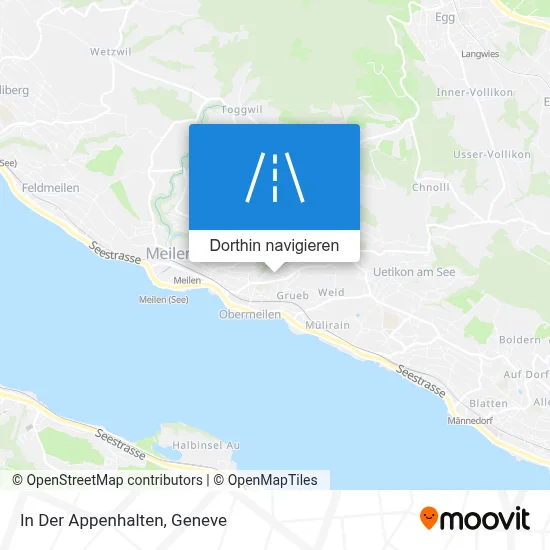 In Der Appenhalten Karte