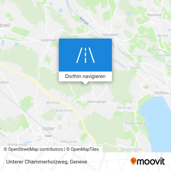 Unterer Chammerholzweg Karte