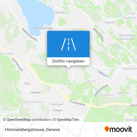 Himmelsbergstrasse Karte