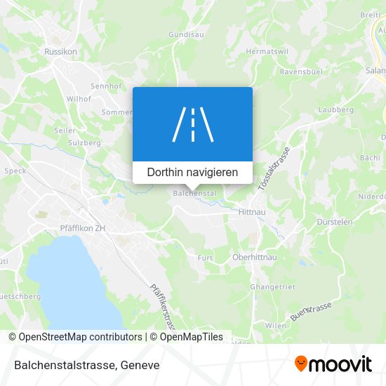 Balchenstalstrasse Karte
