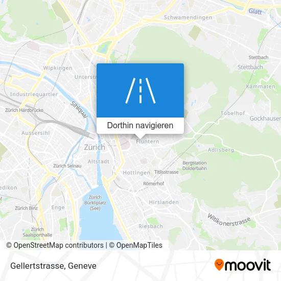 Gellertstrasse Karte