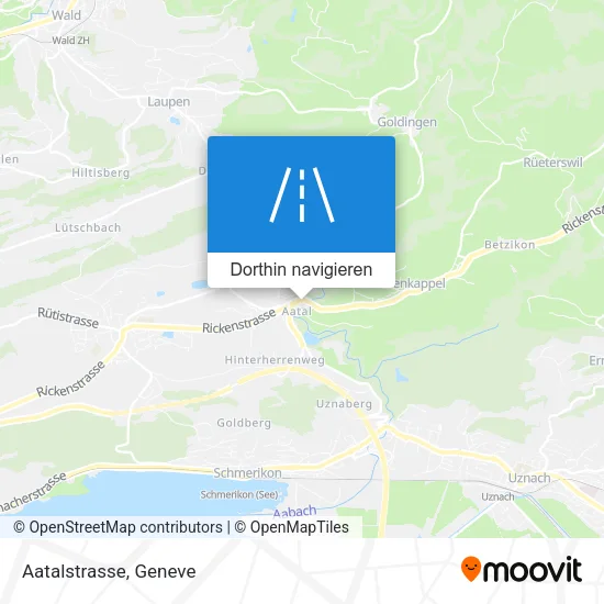 Aatalstrasse Karte