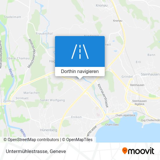 Untermühlestrasse Karte