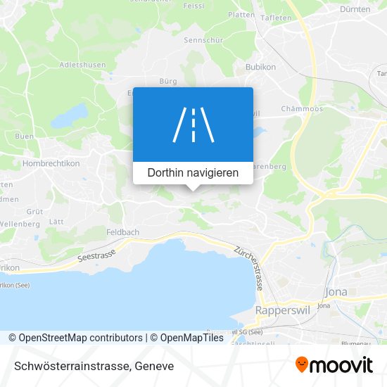 Schwösterrainstrasse Karte