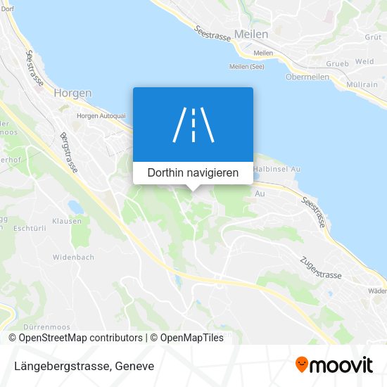 Längebergstrasse Karte