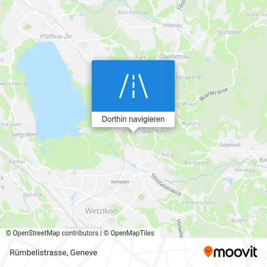 Rümbelistrasse Karte