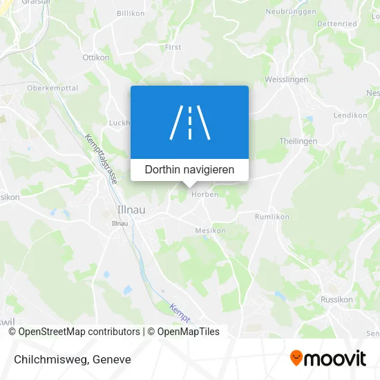 Chilchmisweg Karte