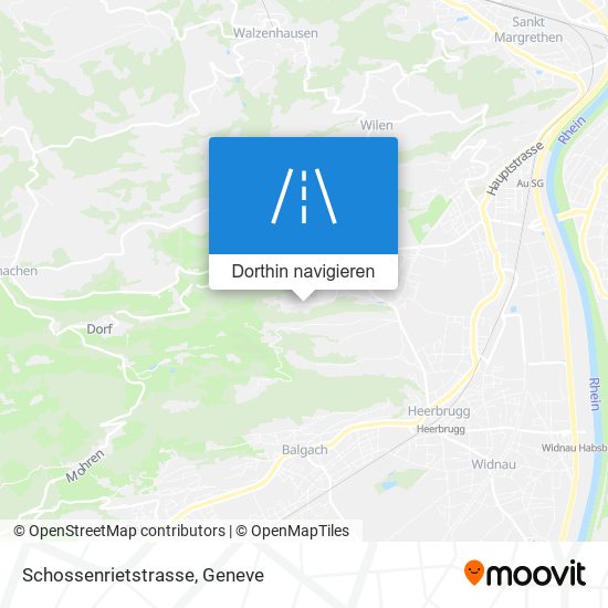 Schossenrietstrasse Karte