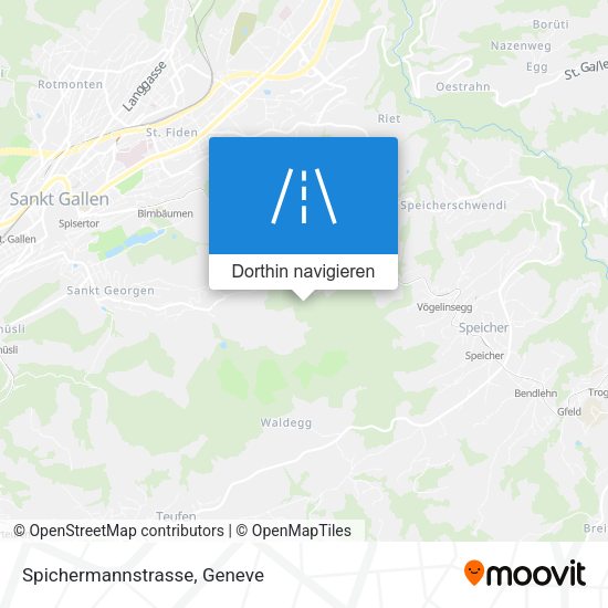 Spichermannstrasse Karte
