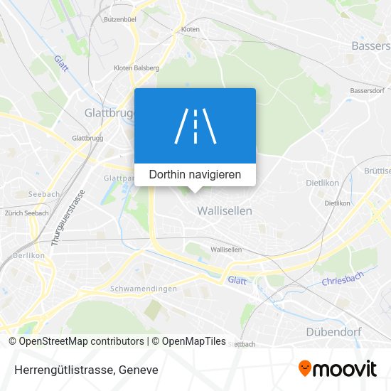 Herrengütlistrasse Karte