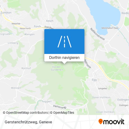 Gerstenchrützweg Karte