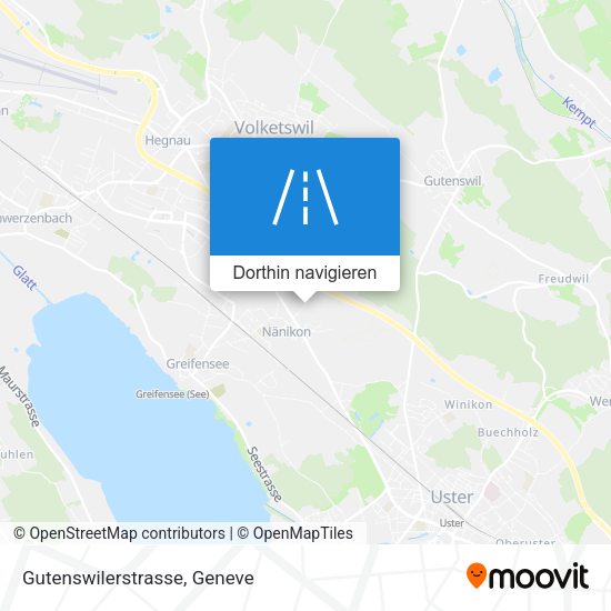 Gutenswilerstrasse Karte