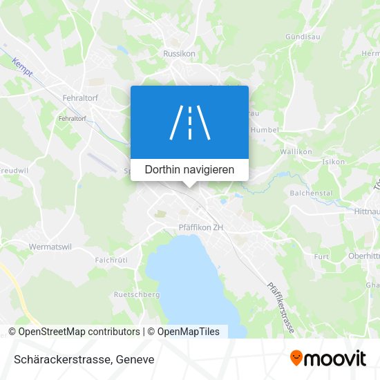 Schärackerstrasse Karte