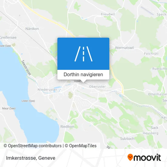 Imkerstrasse Karte