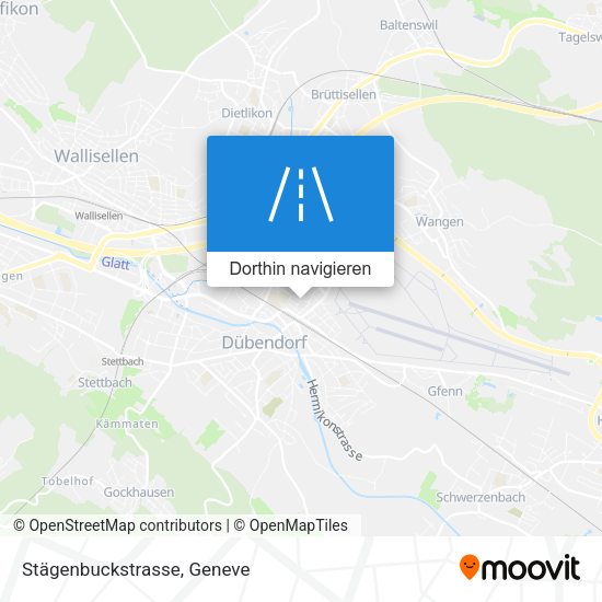 Stägenbuckstrasse Karte