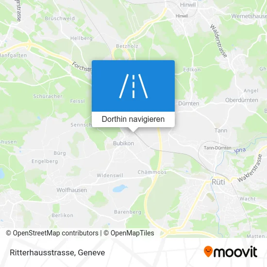 Ritterhausstrasse Karte