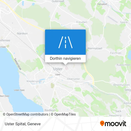 Uster Spital Karte