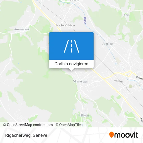 Rigacherweg Karte