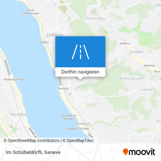 Im Schübeldörfli Karte