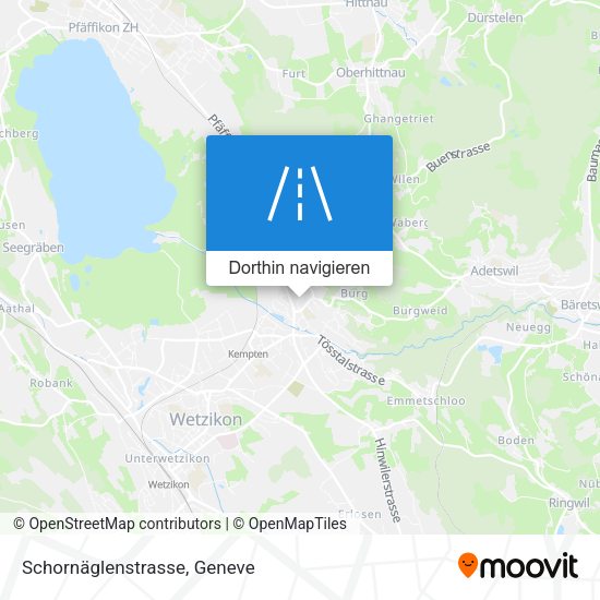Schornäglenstrasse Karte