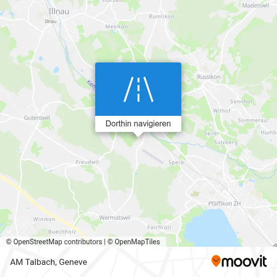 AM Talbach Karte